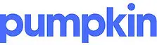 Pumpkin Pet Insurance logo in blue lowercase letters